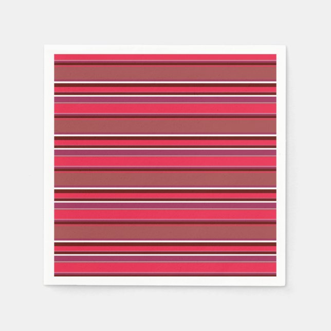 Red rand pappersservett (Framsidan)
