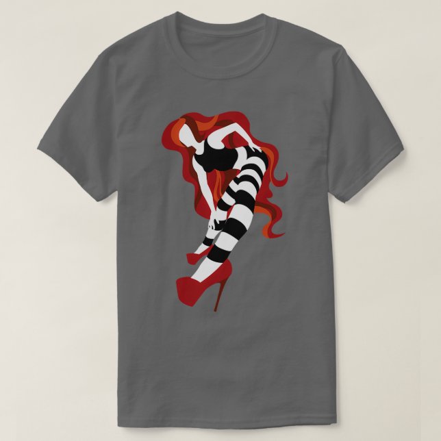 Red Rand T Shirt (Design framsida)