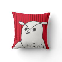Red Rand Woodland Animal Art Cute Uggla