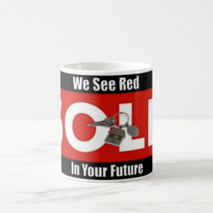 Red Real Gods Sold Sign Coffe Kopp Mugg