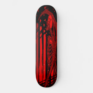 Red Reaper Mini Skateboard Bräda 18,5 Cm