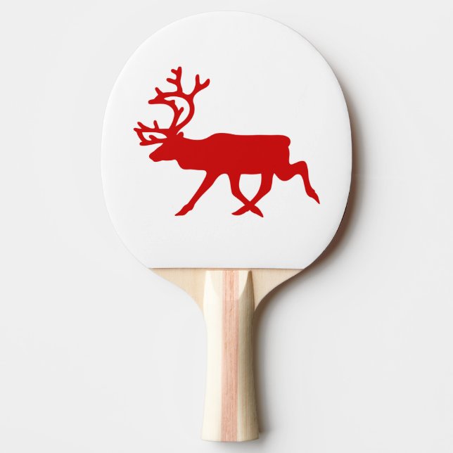 Red Reindeer / Västindiou Silhouette Pingisracket (Framsidan)