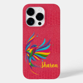 Red Reptile Skin iPhone/iPad-fall