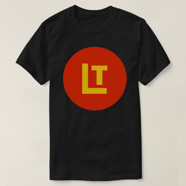 Red Retro Loyalsock Trail Marker Sticker T Shirt (Design framsida)