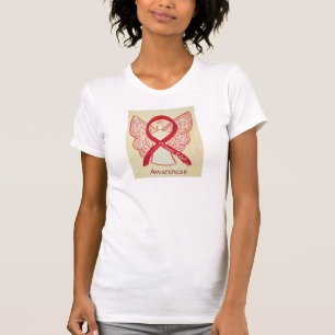 Red Ribbon Angel Shirt - katastrofhjälpen T