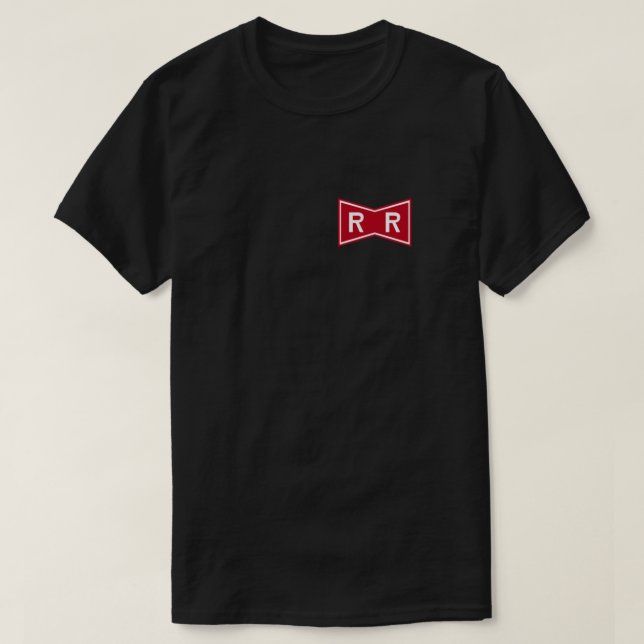 Red Ribbon Army Logo T Shirt (Design framsida)