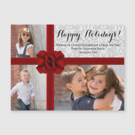 Red Ribbon Bow-julfoto