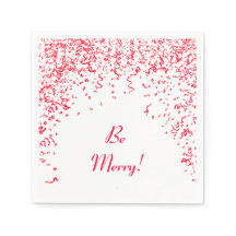 Red Ribbon Confetti jul