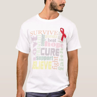 Red Ribbon Inspiration Tee Shirt