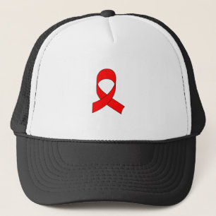 Red Ribbon Teckning Keps