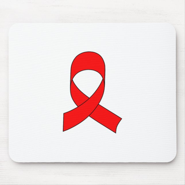 Red Ribbon Teckning Musmatta (Framsidan)
