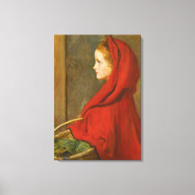 Red Riding Huva (av John Everett Millais)