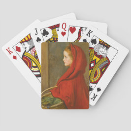 Red Riding Huva (av John Everett Millais) Casinokort