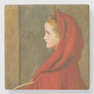 Red Riding Huva (av John Everett Millais) Stenunderlägg