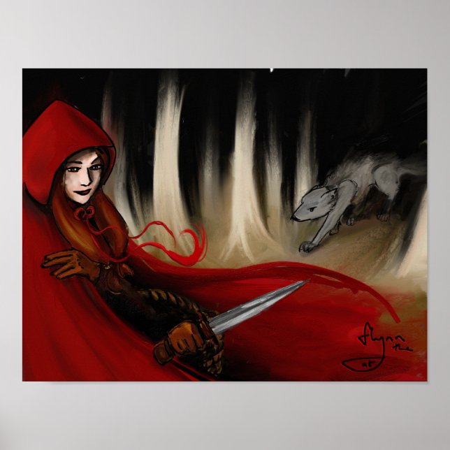 Red Riding Huva Poster (Framsidan)