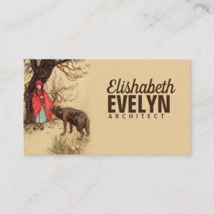 Red Riding Huva Visitkort