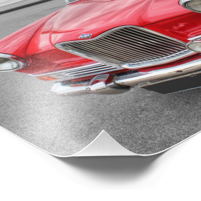 Red Riley Print Fototryck (Hörn)