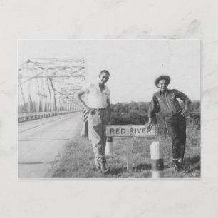 Red River Bridge Vykort