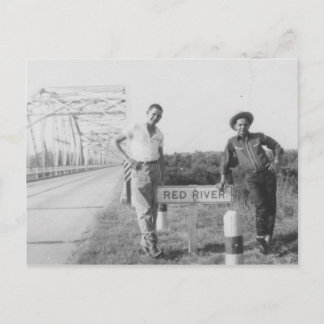 Red River Bridge Vykort