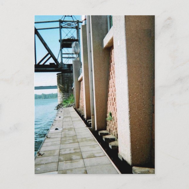 Red River Dock Vykort (Framsida)