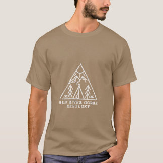Red River Gorge Geo Mountains pojke T Shirt