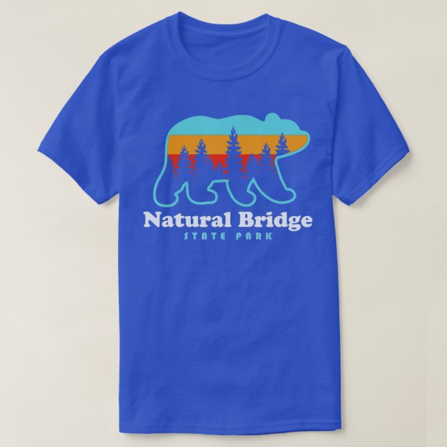 Red River Gorge Kentucky Natural Bridge State Park T Shirt (Design framsida)
