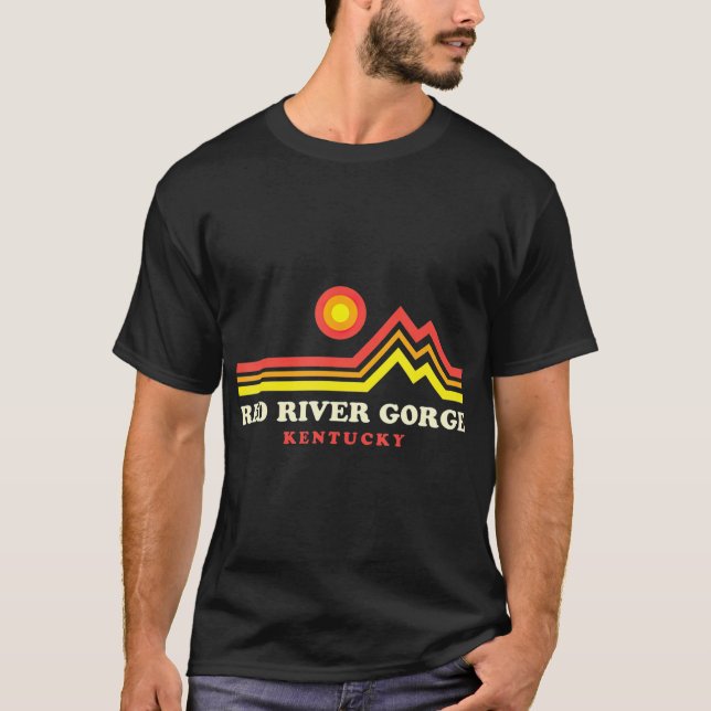 Red River Gorge Kentucky Red River Gorge T Shirt (Framsida)