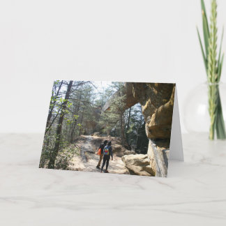 Red River Gorge, KY - Skybridge 2 notecards Kort