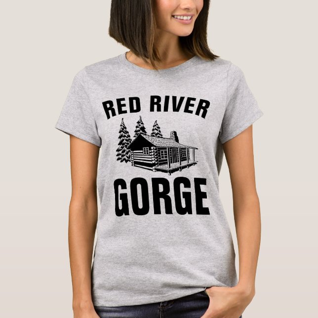 RED RIVER GORGE T-shirts & Hoodies (Framsida)