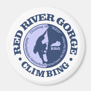 Red River klyfta (klättringen) Magnet