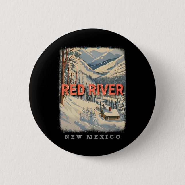 Red River New mexico Nm Skiing Extravaganza Sd778 Knapp (Framsida)