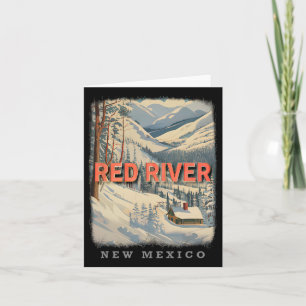 Red River New mexico Nm Skiing Extravaganza Sd778 Kort