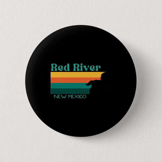 Red River  Trail 70 s Retro New Mex Knapp (Framsida)