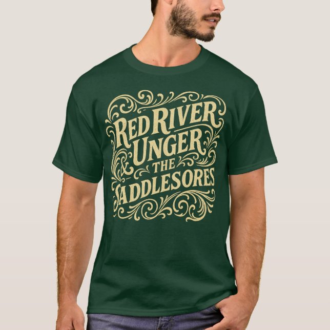 Red River Unger & Saddlesores T Shirt (Framsida)