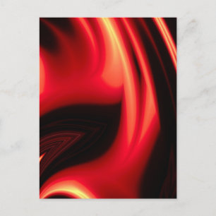 Red Road - Modern Abstrakt Vykort