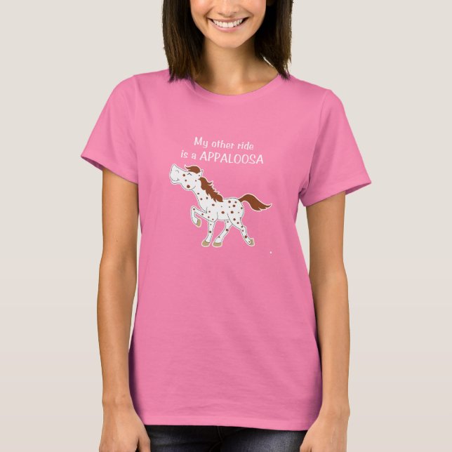 Red Roan Spoted Appaloosa Tee (Framsida)