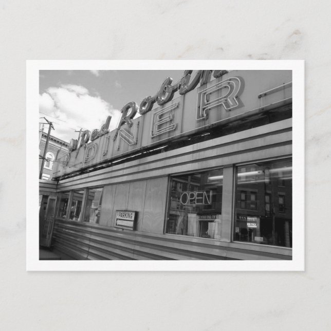 Red Robin Middag Vykort (Framsida)