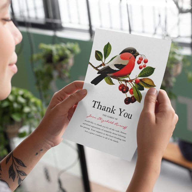 Red Robin | Sympathy bird Tack (Skapare uppladdad)