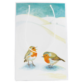 Red Robins in Winter