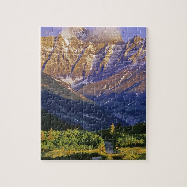 Red Rock Road i Waterton Lakes nationalpark Pussel (Vertikal)