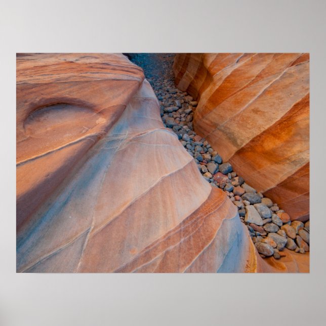 Red Rock Valley of Fire State Park Nevada Poster (Framsidan)