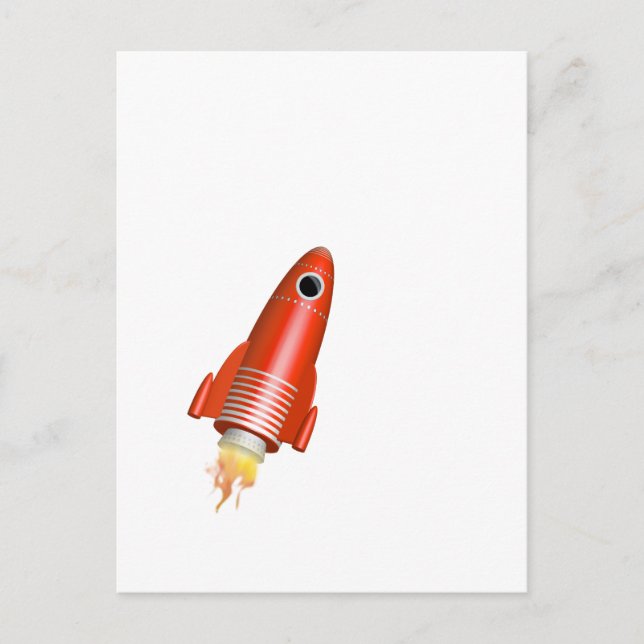Red Rocket Vykort (Framsida)