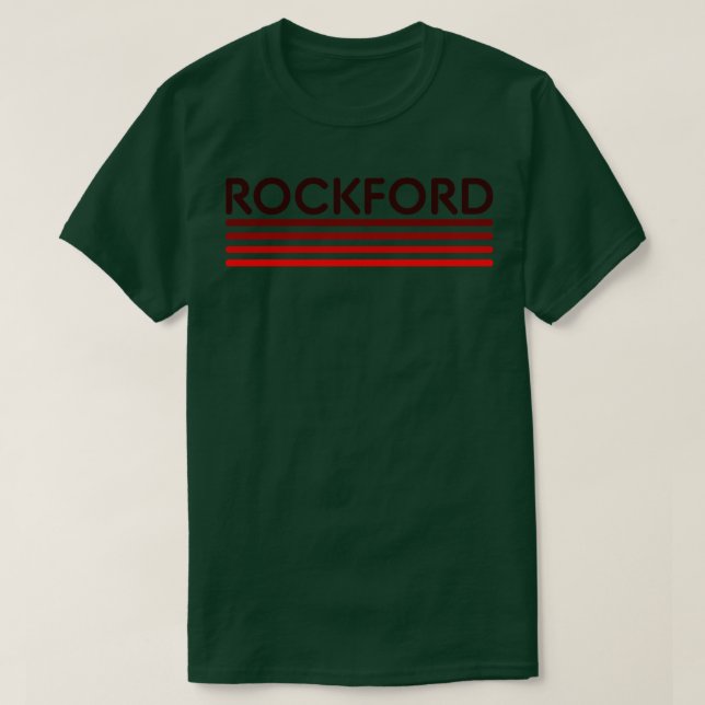 Red Rockford T Shirt (Design framsida)