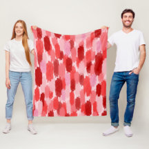 Red Rosa Abstrakt Brushstrokes Mönster