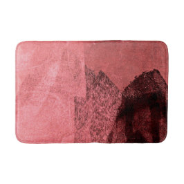 Red rosa Black kärlek inspirerade till abstrakt må Badrumsmatta