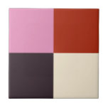 Red Rosa Eggplant Ivory Kakelplatta<br><div class="desc">2022</div>