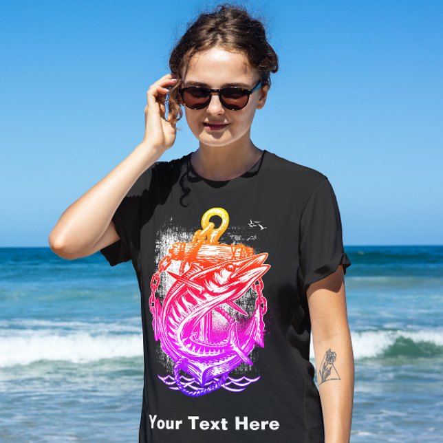 Red Rosa Fishing Klubb T-Shirt (Skapare uppladdad)