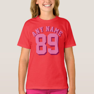 Red & Rosa Kids Idrottsdesign T-shirt