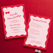 Red Rosa Kiss, miss Adjhelorette Party