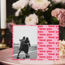 Red & Rosa Photo Family | Alla hjärtans dag Pos